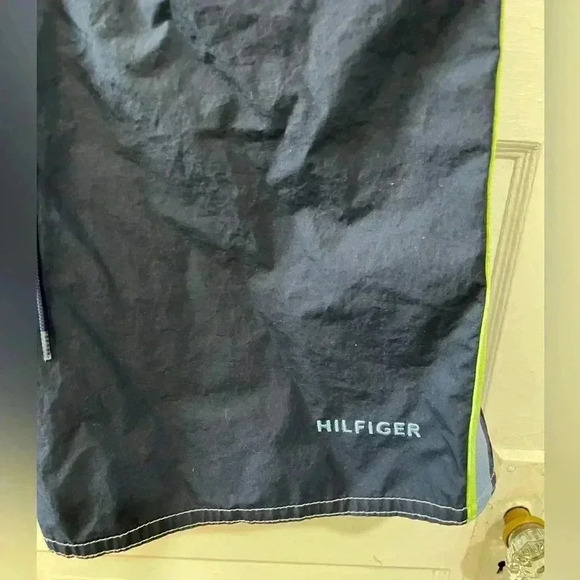 Tommy Hilfiger vintage navy blue long inseam board‎ short swim trunks - Picture 6 of 9